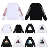 22SS paleizen heren hoodie ontwerper shirts klassieke driehoek logo hoody mannen dames sweatshirt losse oversized trui skateboard skateboard hiphop pullover jas