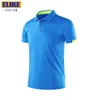 Elike Quick Drying Breathing Sports Polo рубашка на заказ печатной вышивкой дизайн группы группы бренд 8 Colors Tops S 4xl 220712