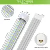 US STOCK CNSUNWAY LIGHTING T8 LED Tube Lumières 4FT SMD5730 75W Blanc Froid 6000K LED Lumière Couverture Transparente Magasin Garage Éclairage de Bureau