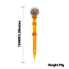 Latest color heat-resistant thick glass pipe glass dodge wax tool dabber for smoking