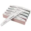 Nagelfiler 3/5/10st Professional Sandpappers dubbelsidig buffert 100/180/240 LIME SLIPNING Slipblock Pedicure Manicure Toolsnailnail Prud