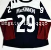 Gabriel Landeskog Camisetas de hockey sobre avalanchas Nathan MacKinnon Mikko Rantanen Devon Toews Cale Makar Erik Johnson Megna Byram Ryan Joe Sakic