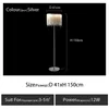 Tassel floor lamp Creative personality bedroom table lights post-modern light luxury living room designer floor lamps