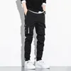 Men Casual Pants Pure Cotton Outdoor Tactical Military Jogging Street Hip-Hop Cargo Plus Size Loose for 220330