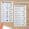 Multiuso Wall Hanging Checklist Memo Boards Regolabile My Chores Checklist Board per RV Home Wall School Classroom 220707