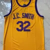 SJZL98 Mäns JC Smith # 32 College Don Cheadle Earl The Goat Manigault Basketball Jersey Broderi Stitched Mens Jerseys Shanghai Sharks