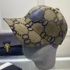 Männer Leinwand Baseball Hüte Design Frauen hut Mode Brief Streifen Kappen Luxus Einstellbare Sport Caual Qualität Beanie Bonnet