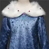 Kızın Elbiseleri Kız Prenses Kostüm Çocuklar Cadılar Bayramı Noel Partisi Cosplay Fantezi Giydirme Çocuk Kar Kraliçesi Karnaval Doğum Günü Giysileri
