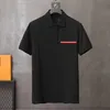Heren Polo's Droog fit los fitting Big en lange poloshirt top T-shirt T-shirts Designer Loose T-stukken Casual zwart wit T-shirt Luxe PL