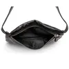 Annmouler Fashion Women Small Waist Bag Reather Fanny Packスリムブラック電話ポーチジッパーベルトレディース220531