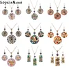 Collier de boucles d'oreilles Sophiaxuan Round Bijoux Ensembles en alliage acrylique Colliers d'oreille TRENDY Guam Hawaiian Kiribati Fleur pour WO5658484