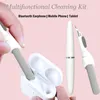 Oortelefoon Cleaner Pen Borstels Kit voor Airpods Pro 3 2 1 Bluetooth Koptelefoon Schoonmaken Pen Borstel Oordopjes Case Cleaning Tools