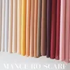 Malaysian Premium Chiffon Scarf Plain Solid Color Muslim Women Hijab Headscarf Summer Islamic Long Shawl Pashmina 175x70cm