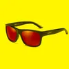 النظارات الشمسية العلامة التجارية تصميم المتضخم الاستقطاب للرجال الرياضة القيادة ظلال الذكور الرجعية مربع نظارات شمسية مرآة النظارات الشمسية