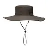 Boinas homens grandes largura balde de balde upf 50 sol proteção UV CHAMING PESCA BOONIE CAPBERETS