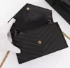 2022 本革の女性のバッグオリジナルボックスメッセンジャーショルダーハンドバッグ財布クロスボディチェーンクラッチバッグ