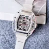 Luxury Wrist Watches Men Style Luxury Hight Quality Multifunktion Rubber Band Quartz Clock 22