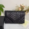 Berömda plånbokskvinnor mynt purses lyxiga handväskor shopping kuvertpåsar kedja crossbody clutch casual cardholder lady plånböcker shoul3115538