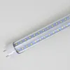 Tubes LED 10pcs / lot 2 pieds 4ft 5ft 6ft 8ft 600 mm 1200 mm 1500 mm AC85-265V T8 V Forme VHERIE CHAUDE / CHOID ÉCLAIR