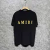 T-Shirts Designer Amiiriis 2024 Herren US 2024 Tiger Branded Printed Casual Hip Hop High Street Round Hals Kurzarm T-Shirt x02f