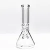 Bong in vetro spesso Narghilè 35CM Bong in vetro con base in vetro Super Heavy Design classico Bong ad acqua 9 mm di spessore con accessori per fumatori