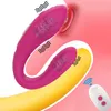 Clitoride telecomandato wireless erotico vibratore a forma di dildo g spot toy sex toy per donne coppie adulte 2203165863811