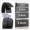 Hommes Femmes Solide Ceinture Femmes En Cuir Véritable Noir Et Blanc Couleur Bronze g grande boucle Designer Ceintures En Peau De Vachette Pour Hommes De Luxe Taille2580133