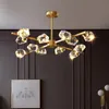 Acrylic material & K9 materials Chandeliers Lamp Modern Led Pendant Chandelier Lighting For Dining Room Chandelier Light