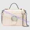 mode top handgreep marmont crossbody tassen dames echte lederen klep handtas de draagtassen heren luxe designer tote hoogwaardige gouden ketens schouderkoppelingszak