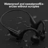 VG02 Bone Conduction Earphone Sport Running Waterproof Wireless Bluetooth Headphone With Microphone Support TF SD Card