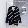 Full Letters Sweaters Cardigan Coats For Women Men Designers Womens Knitted Sweatshirts Autumn Winter Warm Sweater