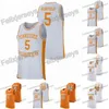 CeoThr Voluntarios de Tennessee 1 Lamonte Turner 5 Almirante Schofield 24 Lucas Campbell 12 Brad Woodson 10 John Fulkerson Jersey de baloncesto universitario