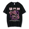 Camisetas masculinas camisetas anime japonês preto trevo yami sukehiro camisa verão topos harajuku vintage camiseta unissex moda roupas masculinas