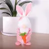 Epacket Easter Bunny Gnome Conejo sin rostro Juguetes de muñeca de muñecas Desktop Figuras Adornos de la sala del dormitorio del hogar Festival de la sala de estar 20156d