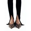 Обувь обувь ZA 2022 Металлические Slingback High Heels Женщины сексуальные V-вырезанные вампирные насосы Женщина мода длинная обувь черные сандалии 220714