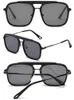 Sonnenbrille Vintage für Männer Retro Anti Blendung Fahren Sie Sonnenbrillen Männliche Modequadratschatten UV400 Zonnebril Herensunglasses