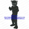 Maskot Bebek Kostüm Siyah Panter Leopar Pard Maskot Kostüm Yetişkin Karikatür Karakter Kıyafet Takım Elbise Karikatür Figür Sevgi İfadesi ZX646