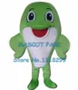 Mascot boneca traje verde golfinho mascote traje para adulto novo personalizado marinho marinho baleia tema anime cosply trajes carnaval fantasia 285