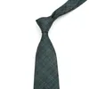 Przyjazd męski krawat klasyczny Stripe Flower Floral 8cm Jacquard krawat Akcesoria codzienne przyjęcie weselne Cravat Cravat