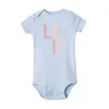 Big Brother Little Sister Familj Matchande kläder Kort ärm T -skjorta Girls Bodysuit Kids Jumpsuit Baby Notecement Cute Tops 220531