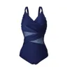 بالإضافة إلى حجم ملابس السباحة نساء 2022 جديد مثير شبكة واحدة قطعة واحدة للسباحة الإناث بدلة السباحة الصيفية بدلة السباحة الشاطئية 4XL