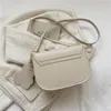 HBP Paquete bolso moda en forma de corazón cerradura sensación ocio día crossbody mujer monedero