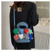 Crian￧as Bolsas de princesa Kids jeans Denim Love Aplique Applique One Bags de ombro Fashion Girls Crossbody Bag F1473