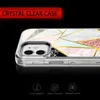 Robuste dreilagige Defender-Telefonhülle für iPhone 15 11 12 13 14 Pro Max 15Plus 12Mini XR XsMax SE, stoßfeste, transparente, klare Rüstung, harte, luxuriöse Marmorabdeckung