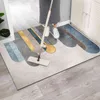 Tapis de porte dans le sol de la porte, salon, chambre à coucher, cuisine, tapis antidérapant