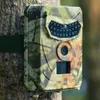 Kamery myśliwskie na zewnątrz kamera szlaku 12MP Dzikie zwierząt Detektor HD Waterproof Monitoring Cam Nocna wizja Po Traphuntinghunting