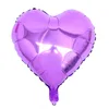 Ballons en aluminium en forme de cœur, ballons en mylar de 45,7 cm décoration colorée arc-en-ciel pour fête d'anniversaire/mariage/fiançailles/célébration/vacances/activités de fête