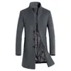 Trench de trincheira masculino, amigos, casaco de windbreaker masculino grande jaqueta masculina de inverno quente e long Outwear