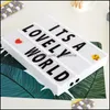 Outra decora￧￣o da casa DIY LETRAS Caixa de luz Mini A4 Tamanho LED Lightbox Cinema F Dhykf