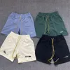 Designer Men's Shorts Summer High Street Letters Drawstring Knee Length Loose Pants American Trend